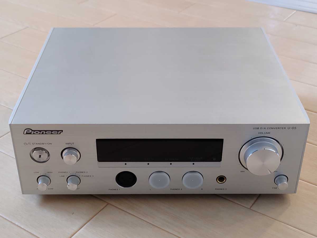 Pioneer U-05 中古美品 ハイレゾ対応 DAC ヘッドホンアンプ ESSチップ