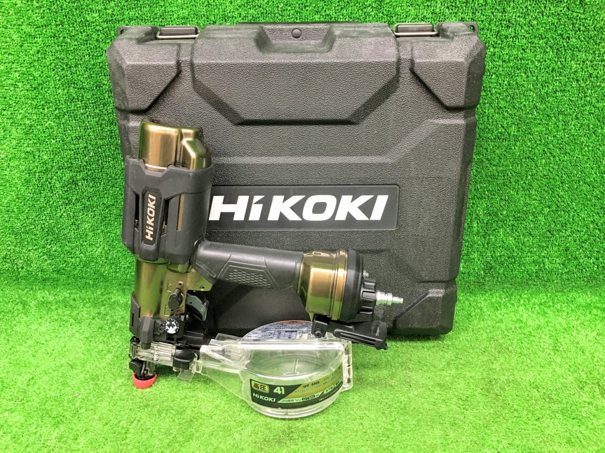  HiKOKI ハイコーキ 41mm 高圧ねじ打ち機 ハイゴールド WF4HS 本体+ケース(エアーツール)｜売買されたオークション情報、yahooの商品情報をアーカイブ公開 - オークファン その他