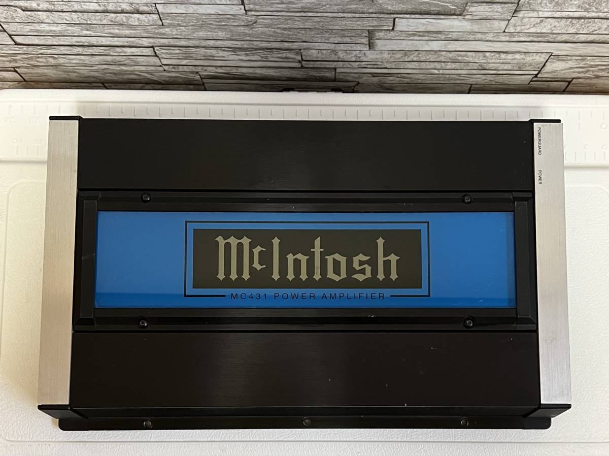 McIntosh MC431 100w×4 パワーアンプ 4ch マッキントッシュ 1ch