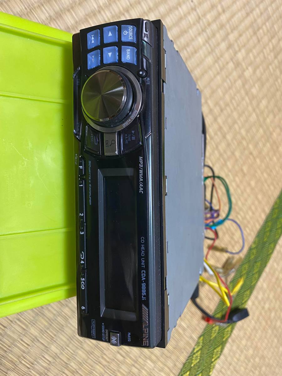 CDA-9886Ji アルパイン 1DIN ALPINE CDプレーヤー Alpine Car Audio
