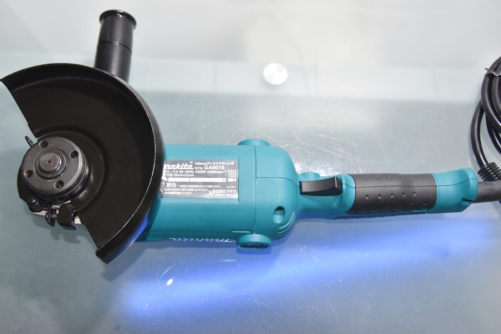 1回使用 マキタ 150mm ディスクグラインダ GA6010 AC100V ディスクグラインダー グラインダー makita 作動保証 マキタ GA6010 150mm マキタ(makita) φ150mm 電動工具・エア工具