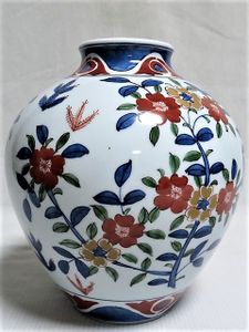 特大花瓶 花器 陶芸 陶器 産地作家等詳細不明 銘有 置物 床の間 G13221