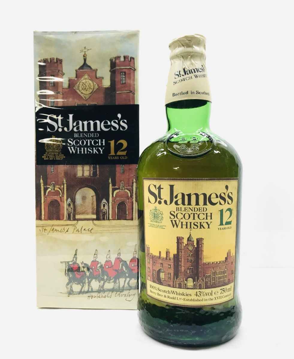 未開栓 ST.JAMES'S セントジェームス 12年 750ml/43% スコッチ