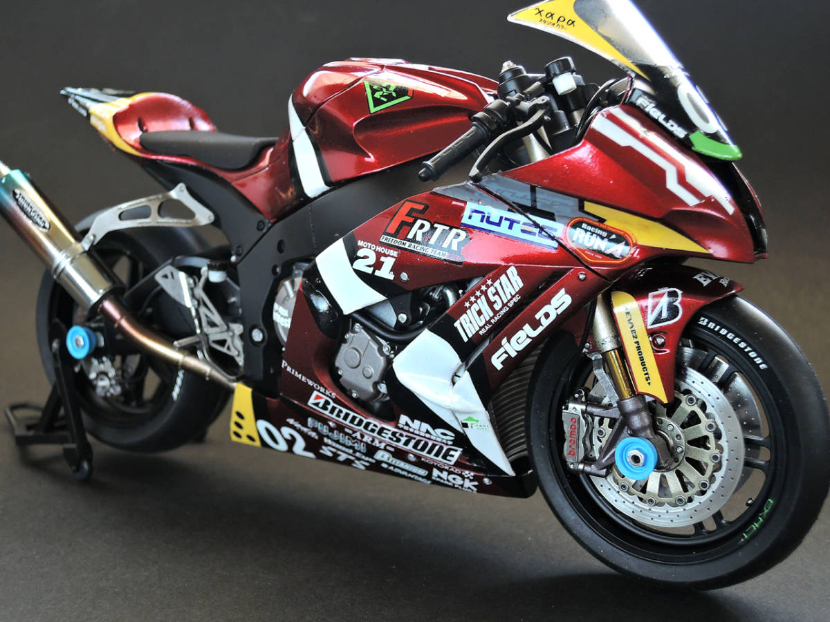 1/12 Kawasaki ZX-10R TRICK STAR EVA RT 弐号機 FUJIMI カワサキ