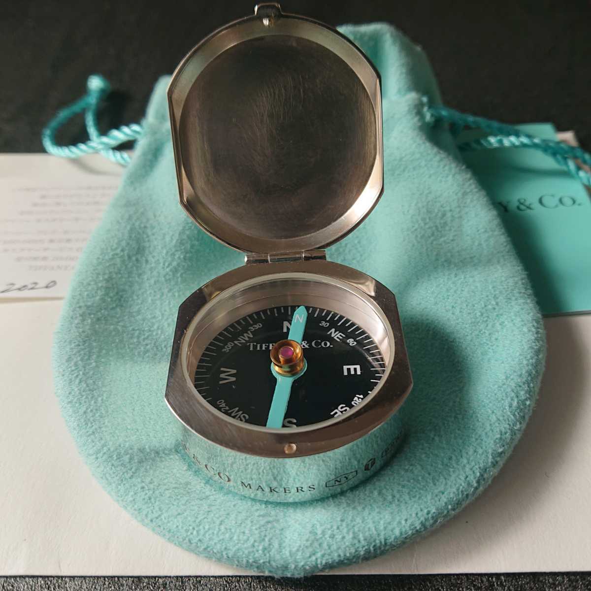 TIFFANY ティファニー 1837 メイカーズ スターリングシルバー コンパス 