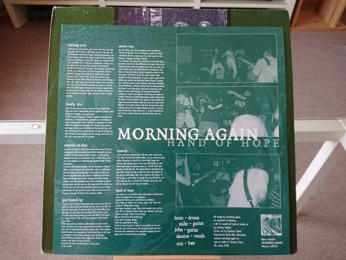 Again Morning Hand | Hope Of - – of AGAIN ⁄ HAND MORNING LP OF Records