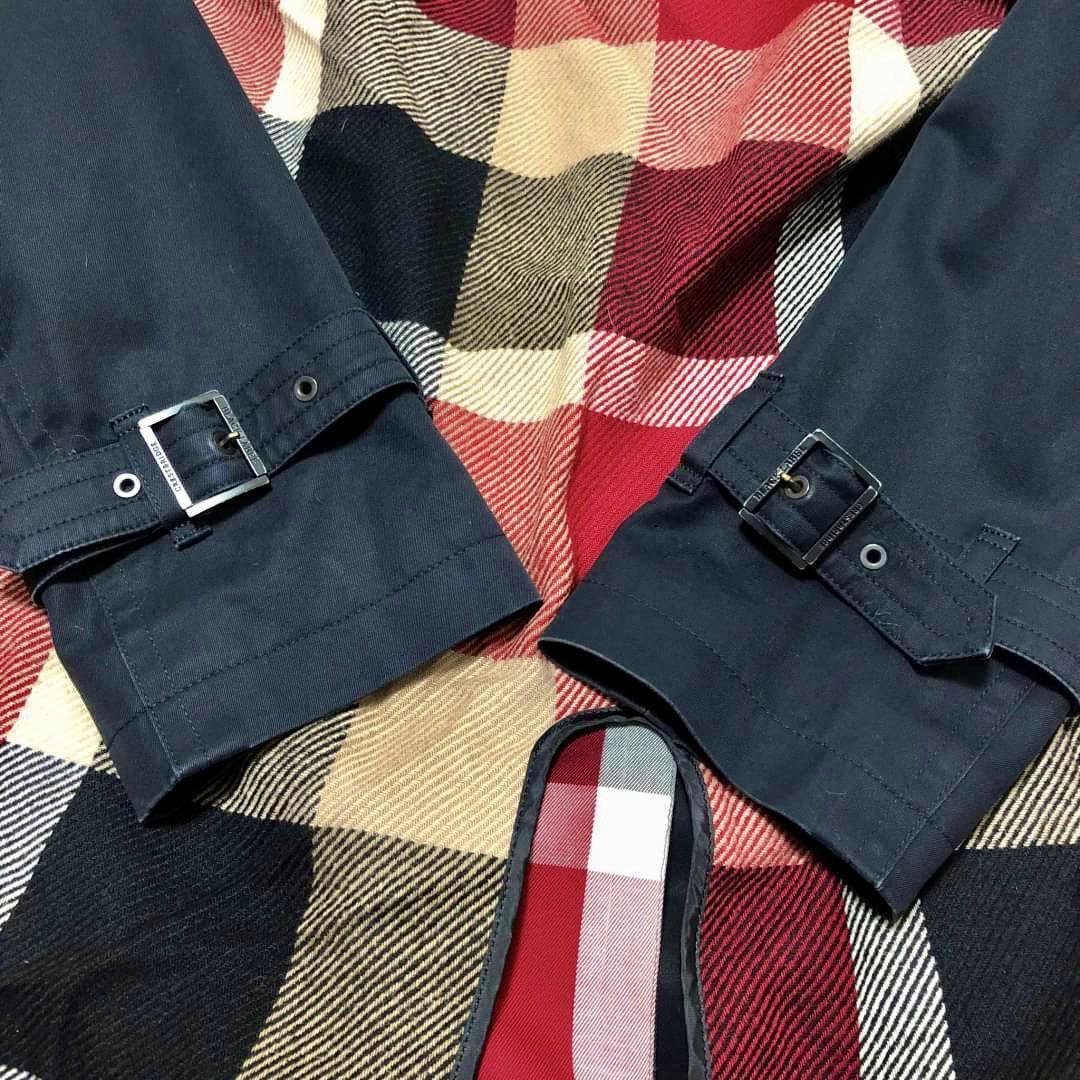 ブラックレーベルクレストブリッジ Lサイズ トレンチコート ライナー付き ネイビー ジャケット BLACK LABEL CRESTBRIDGE ノバチェック M29 トレンチコート LABEL ブラックレーベルクレストブリッジ 美品&frasl;Lサイズ◎ライナー付◎BLACK 中古・古着通販BLACK y*e