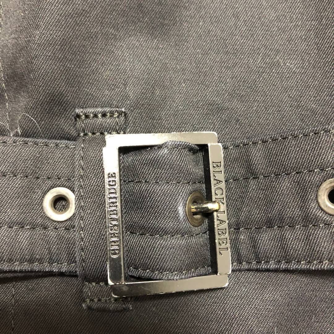 ブラックレーベルクレストブリッジ Lサイズ トレンチコート ライナー付き ネイビー ジャケット BLACK LABEL CRESTBRIDGE ノバチェック M29 トレンチコート LABEL ブラックレーベルクレストブリッジ 美品&frasl;Lサイズ◎ライナー付◎BLACK 中古・古着通販BLACK y*e