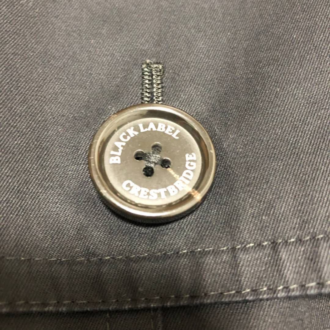 ブラックレーベルクレストブリッジ Lサイズ トレンチコート ライナー付き ネイビー ジャケット BLACK LABEL CRESTBRIDGE ノバチェック M29 トレンチコート LABEL ブラックレーベルクレストブリッジ 美品&frasl;Lサイズ◎ライナー付◎BLACK 中古・古着通販BLACK y*e