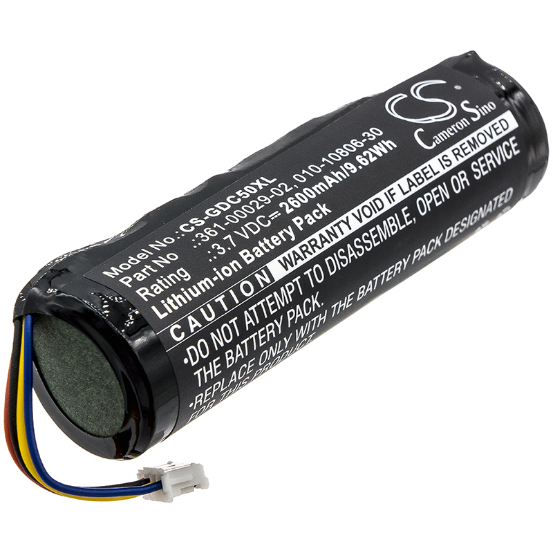 新品！ガーミン Garmin アストロ GPS DC50用互換バッテリー 電池パック(361-00029-02)大容量2600mAh・日本国内発送.