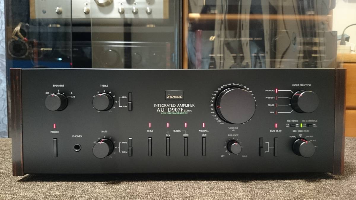 【豊富な，2026】 Sansui サンスイ AU-D907F EXTRA S 整備 保証あり プリメインアンプ(サンスイ)｜売買されたオークション情報、yahooの商品情報をアーカイブ公開 - オークファン サンスイ