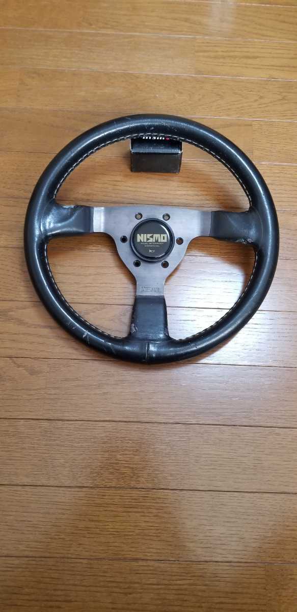 NISMO ニスモ ステアリング 33Φ ホーンボタン付き 希少 当時物 ニスモ
