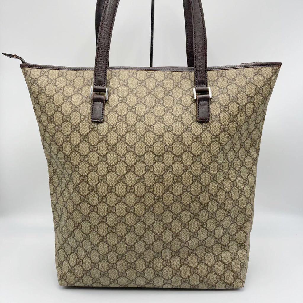 1円〜【未使用級】グッチ GUCCI GG メンズ ビジネス シルバー金具 A4  