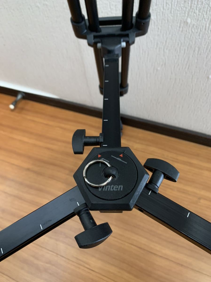 ☆vinten ビンテン pro 6 HDVミッドスプレッダー三脚 動作品☆(プロ用 