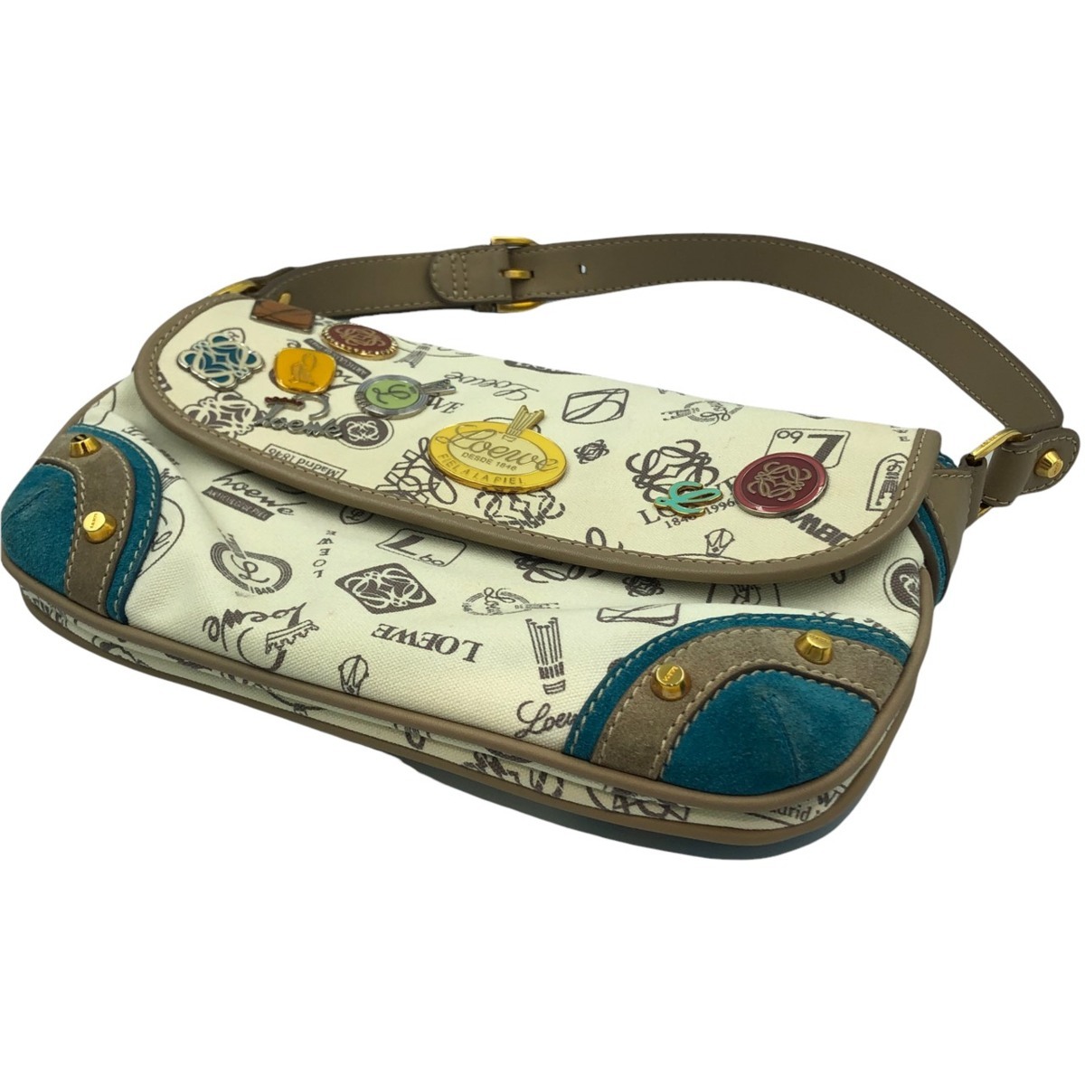 1円 LOEWE ロエベ 160周年記念 アニバーサリー ショルダーバッグ 