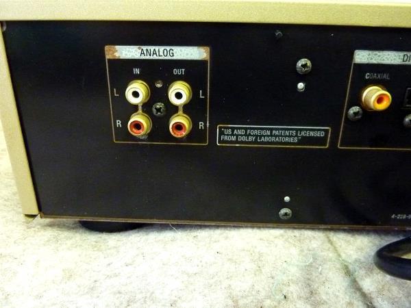 ◆ジャンク/SONY/MDデッキ MDS-JA333ES◆ MDS-JA333ES SONY ソニー Silver JUNK ジャンク扱い