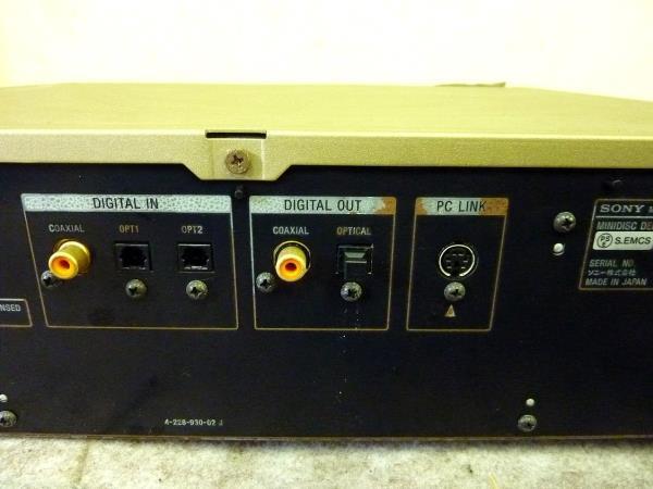◆ジャンク/SONY/MDデッキ MDS-JA333ES◆ MDS-JA333ES SONY ソニー Silver JUNK ジャンク扱い