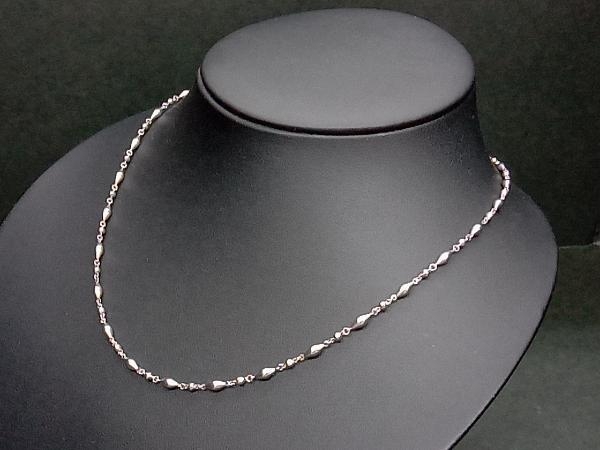 新作登場，お買い得 Pt850 プラチナ ネックレス 42cm アクセサリー 貴金属(プラチナ)｜売買されたオークション情報、yahooの商品情報をアーカイブ公開 - オークファン プラチナ