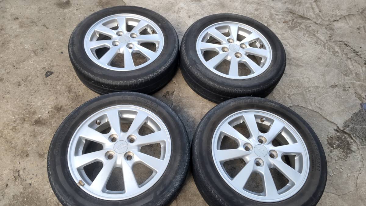 格安，新作登場 ムーヴカスタム 純正 14インチアルミ 4本セット 155/65R14(ラジアルタイヤ)｜売買されたオークション情報、yahooの商品情報をアーカイブ公開 - オークファン 4穴