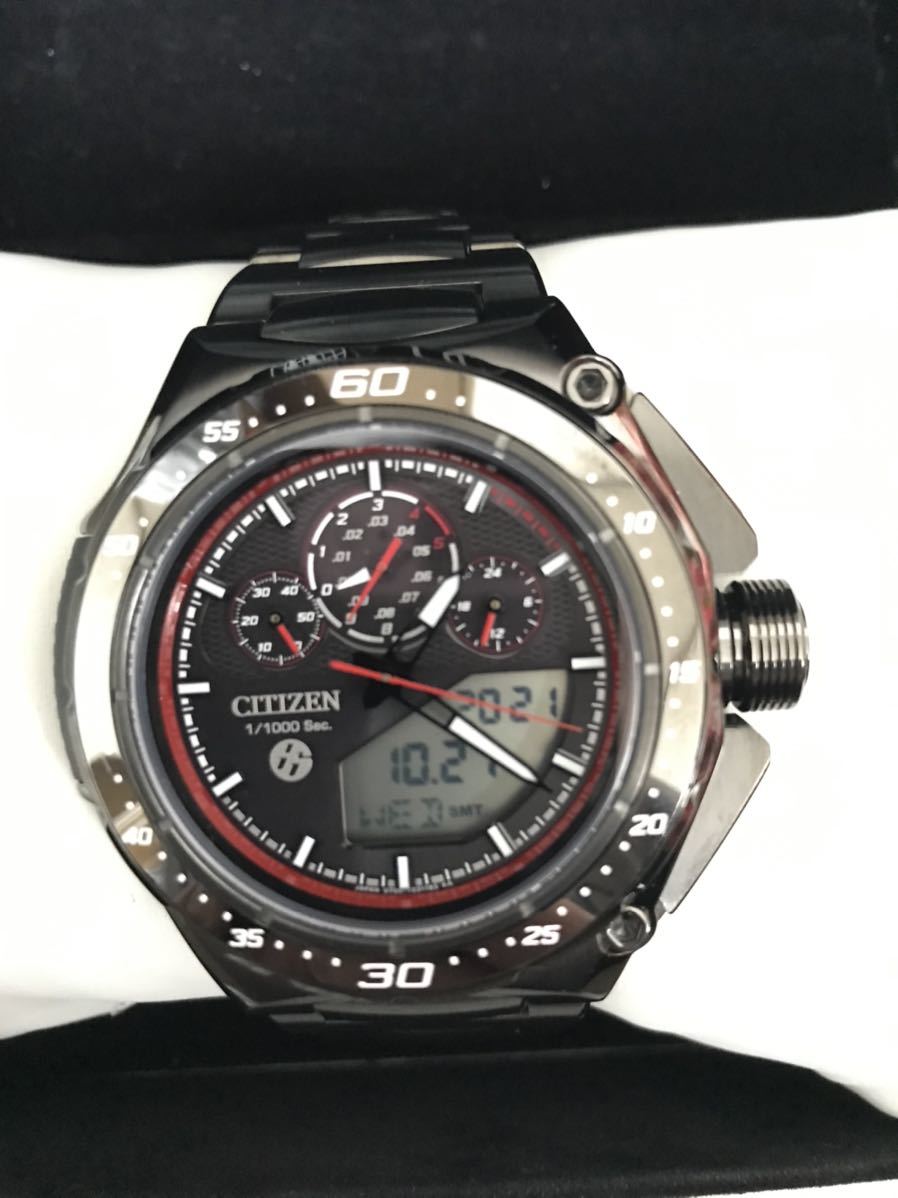 希少 CITIZEN×TOYOTA 86 コラボ腕時計 限定350個 ソーラークロノグラフ