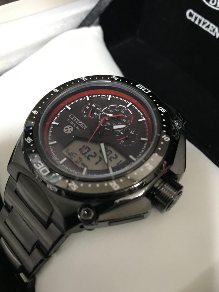 希少 CITIZEN×TOYOTA 86 コラボ腕時計 限定350個 ソーラークロノグラフ