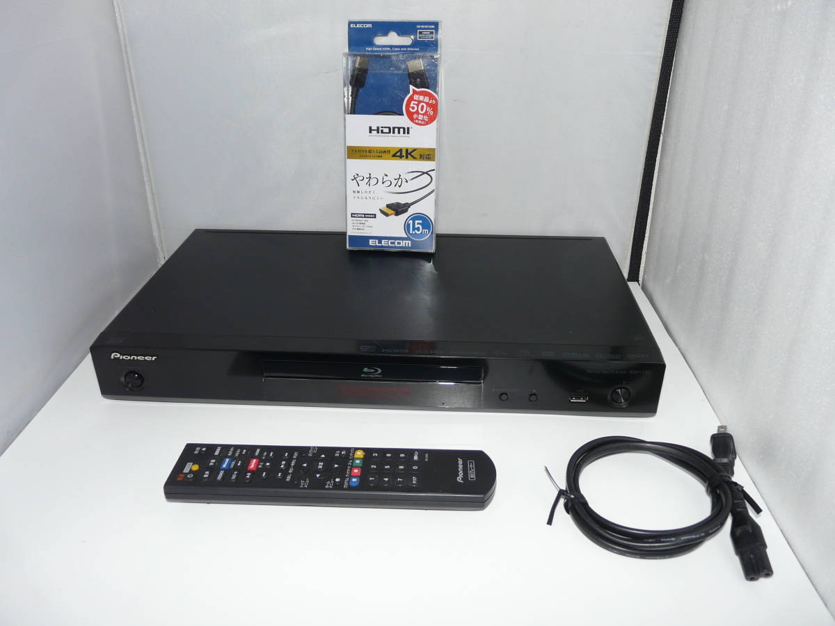 定番人気，格安 Pioneer パイオニア ブルーレイディスクプレーヤー BDP-170 - K DVD/Blu-ray リモコン HDMIケーブル付(ブルーレイプレーヤー)｜売買されたオークション情報、yahooの商品情報をアーカイブ公開 - オーク ブルーレイプレーヤー