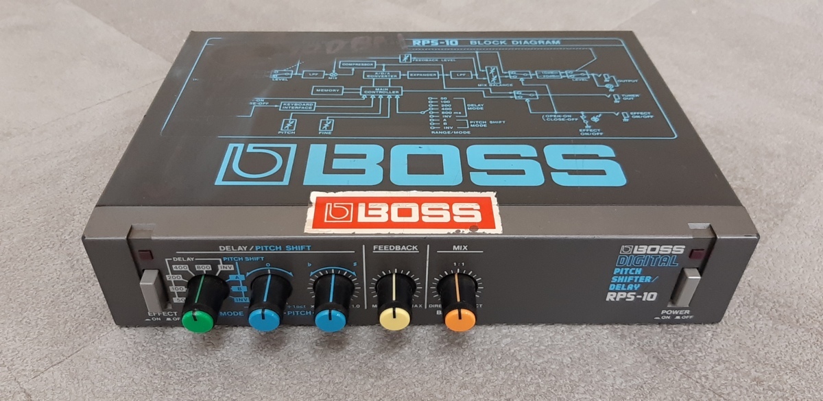 03D118□BOSS RPS-10 PITCH SHIFTER DELAY ピッチシフター ディレイ