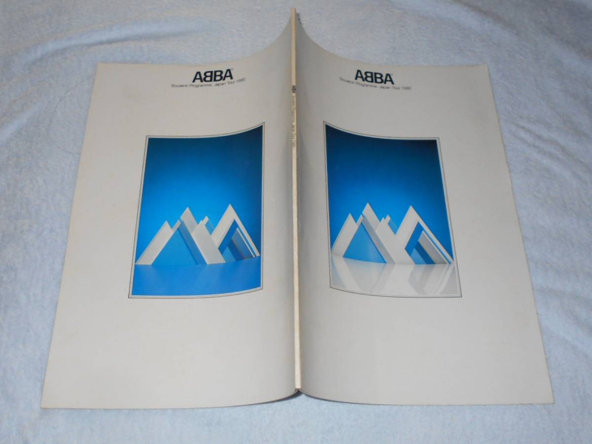 ABBA ／1980年来日公演パンフレット／ アバ ABBA アバ 1980コンサート