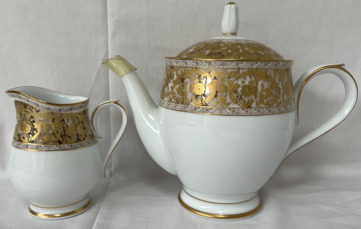  ノリタケ Noritake ティーポットとミルクポット 75th(ノリタケ)｜売買されたオークション情報、yahooの商品情報をアーカイブ公開 - オークファン ノリタケ