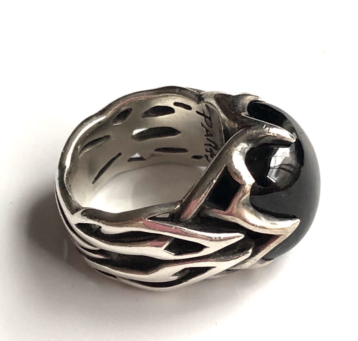 ソウルフェティッシュ ガーネット&シルバー925 リング