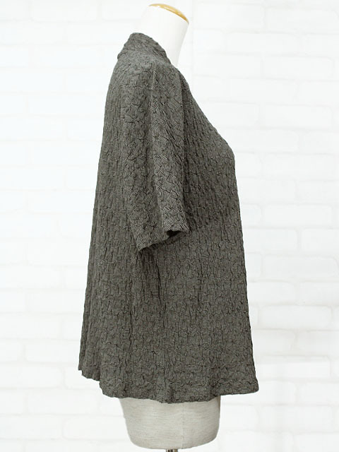 美品 ヨーガンレール コットン100％Vネック半袖ニットプルオーバー グレーM rf144 - Lehl ヨーガンレール lowrys apart LEHL）シャツ・ブラウスの買取実績一覧｜高価