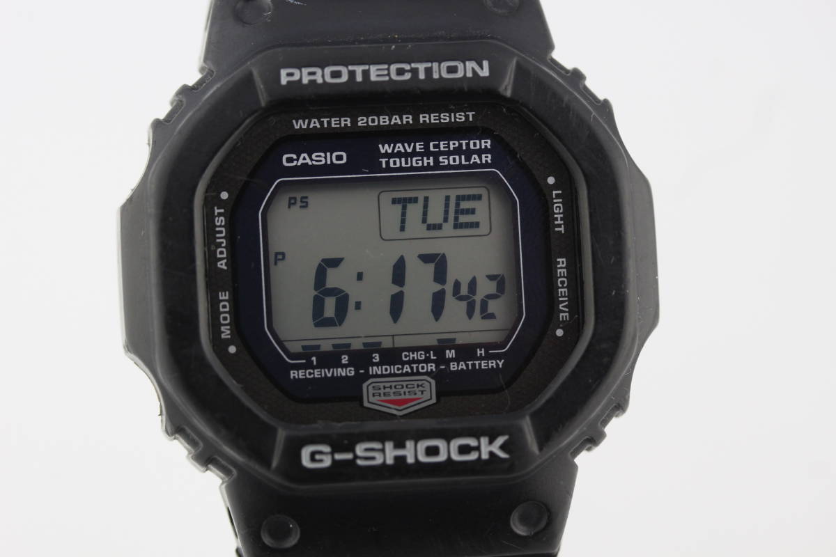 CASIO カシオ G-SHOCK ソーラー電波 GW-5600J