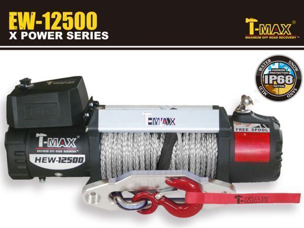 超激得，品質保証 T-MAX 電動ウインチ 24V 12500LBS X-Power ダイニーマロープ TMAX ティーマックス ティマックス ハンマーマックス オフロード 4X4(パーツ)｜売買されたオークション情報、yahooの商品情報をアーカイブ その他