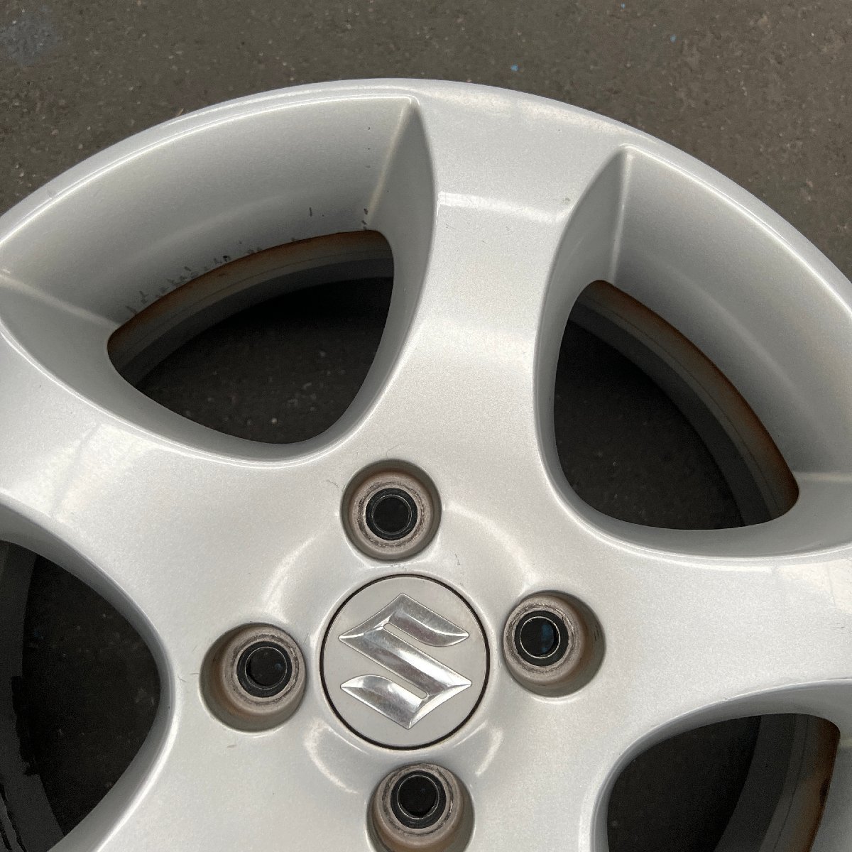 純正 スイフト 15インチ ホイール | +45 ワゴンR スズキ 受付終了スイフト純正 5.5J スズキ純正 PCD100 4穴 4本 『スイフト』 の