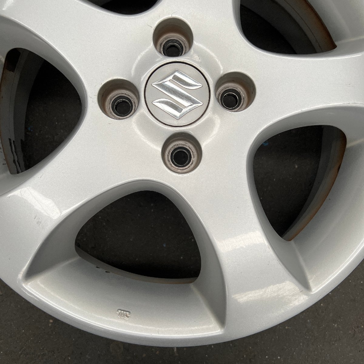 純正 スイフト 15インチ ホイール | +45 ワゴンR スズキ 受付終了スイフト純正 5.5J スズキ純正 PCD100 4穴 4本 『スイフト』 の