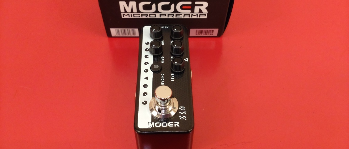 MOOER】Micro Preamp 015☆新品未使用ストック品☆最安値