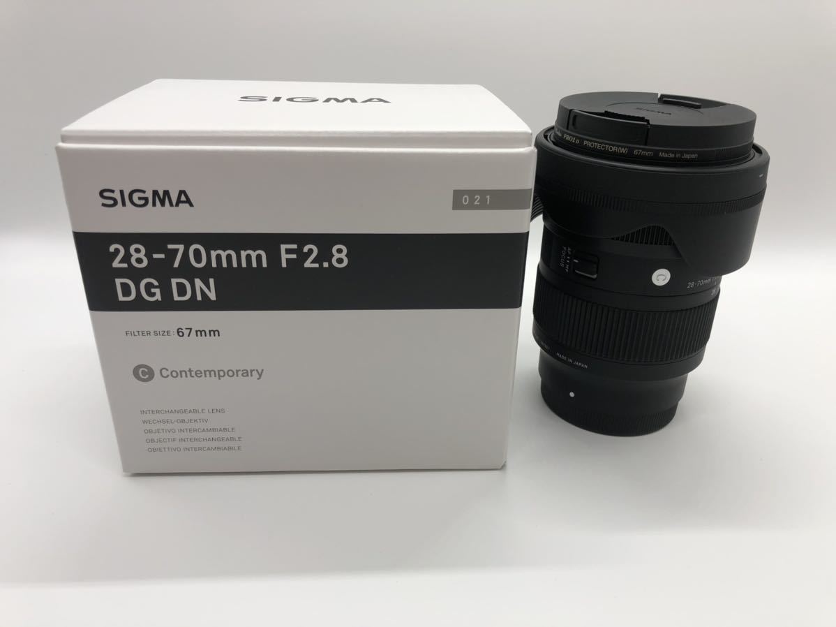 SIGMA☆28-70mm F2.8 DG DN Contemporary☆ソニー Eマウント用☆中古 SIGMA☆28-70mm F2.8 DG DN Contemporary☆ソニー Eマウント用☆中古