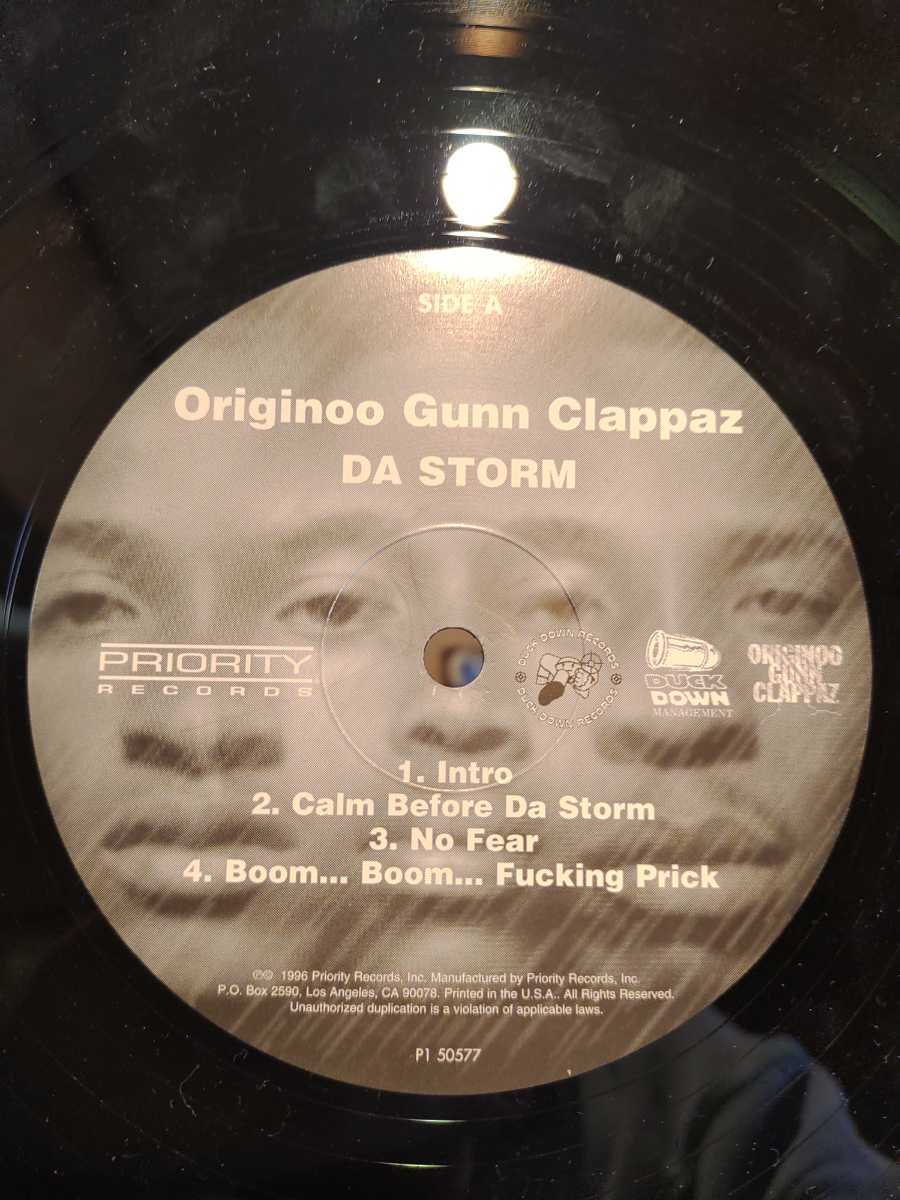 O.G.C. (Originoo Gunn Clappaz)「Da Storm」LP（12インチ）/Priority