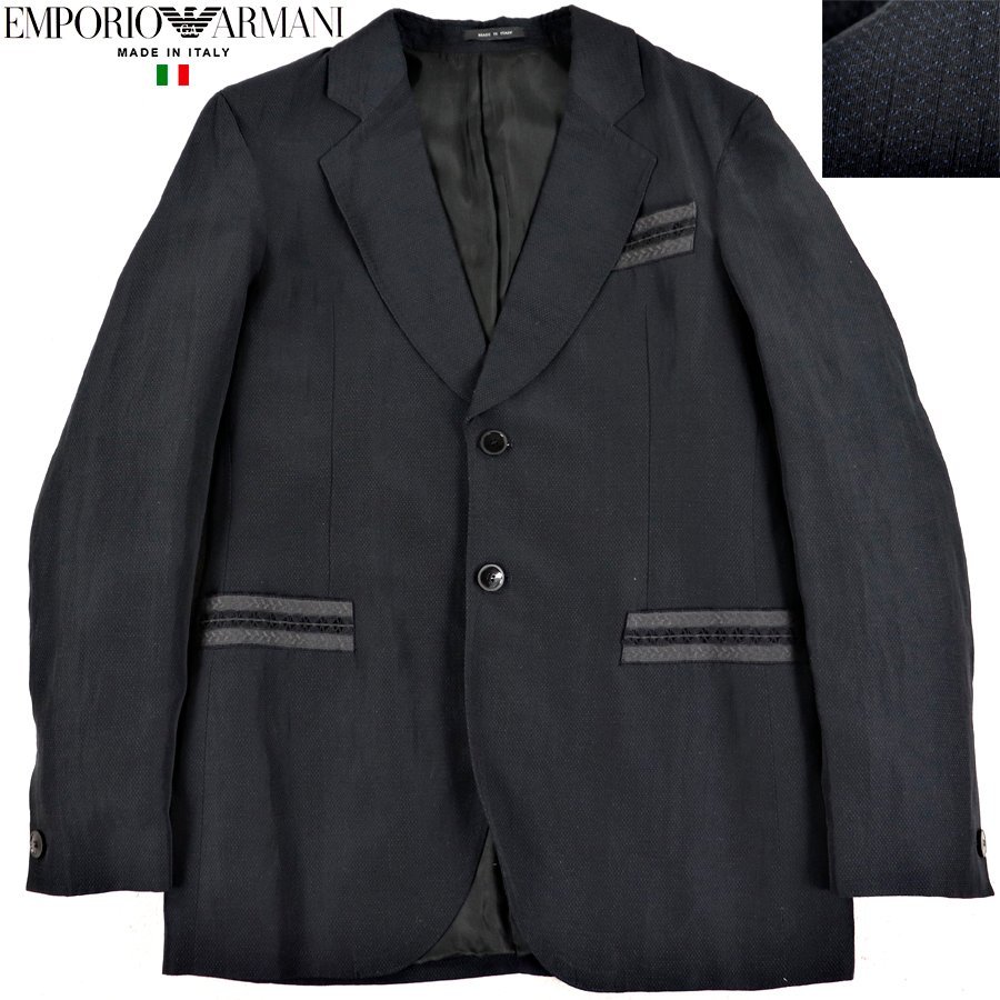 参考価格￥132，000- 美品 イタリア製 ジョルジオ アルマーニ EMPORIO 