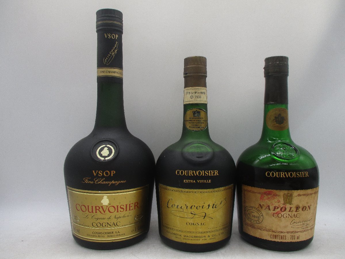 100%新品，SALE 同梱OK商品 クルボアジェ 3本SET VSOP 1L EXTRA VIEILLE エクストラ ヴィエイユ 700ml ナポレオン 700ml 古酒 F94913 X108145 X107923(クルボアジェ)｜売買されたオークション情報、yahooの商品情報をアーカイブ コニャック