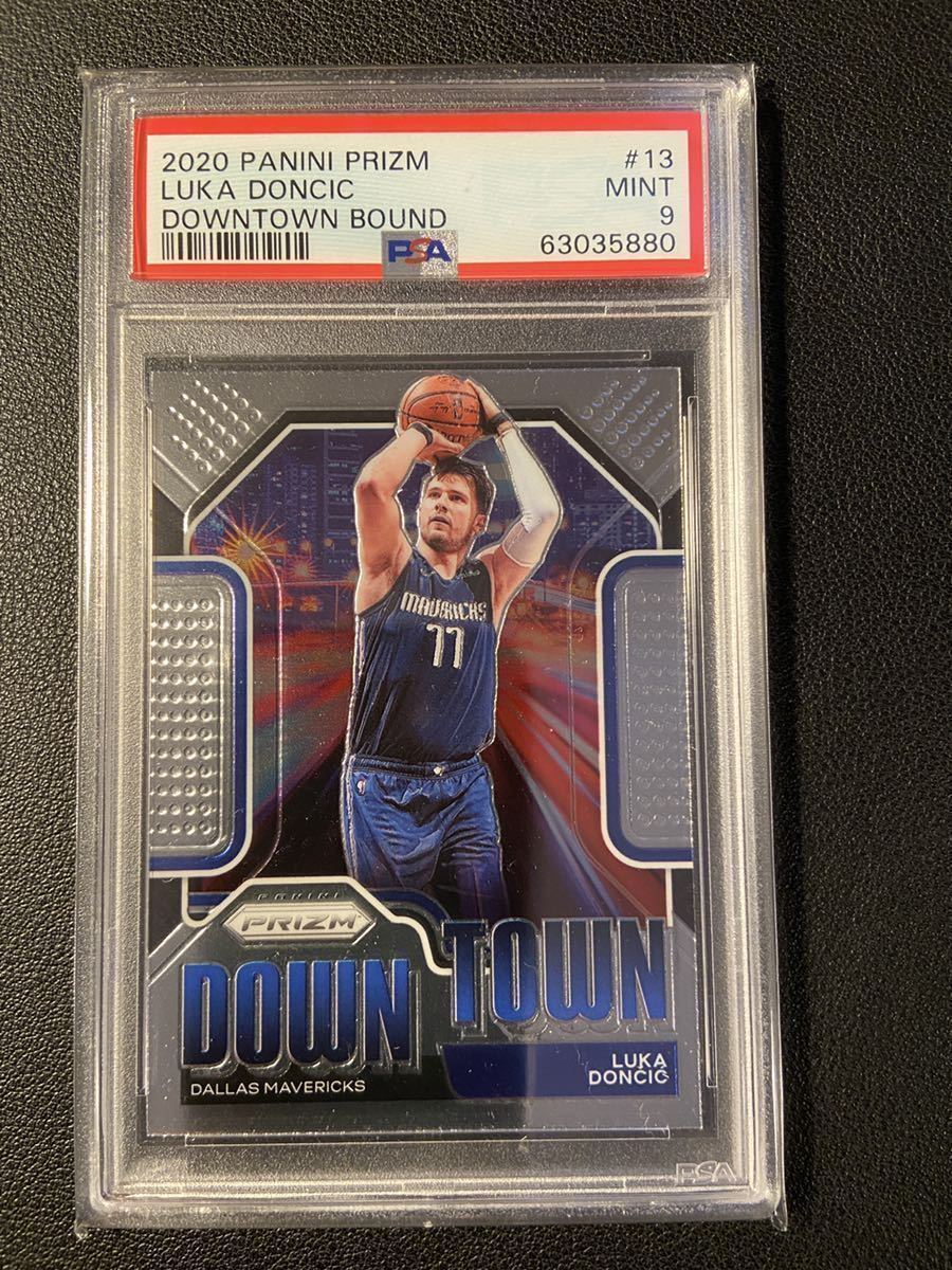 Luka Doncic 【PSA9】2020 PRIZM / Downtown Bound / NBA 3rd year 