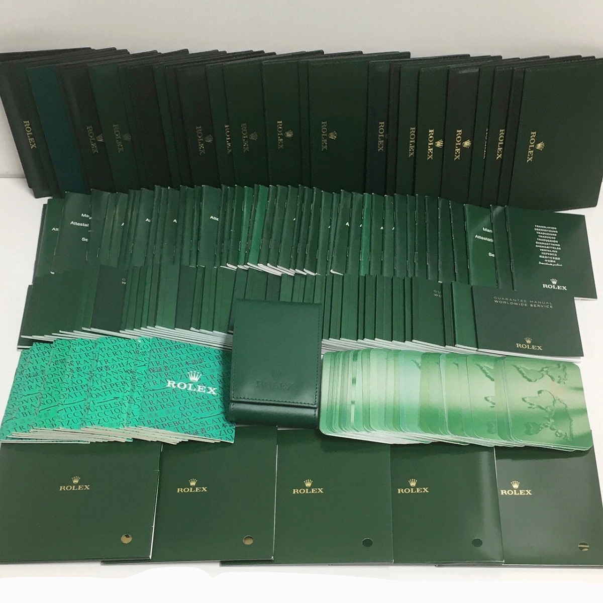ROLEX 新品 箱 ポーチ ケース ⁄ ヴィンテージ 1円 ハンカチ - カード 