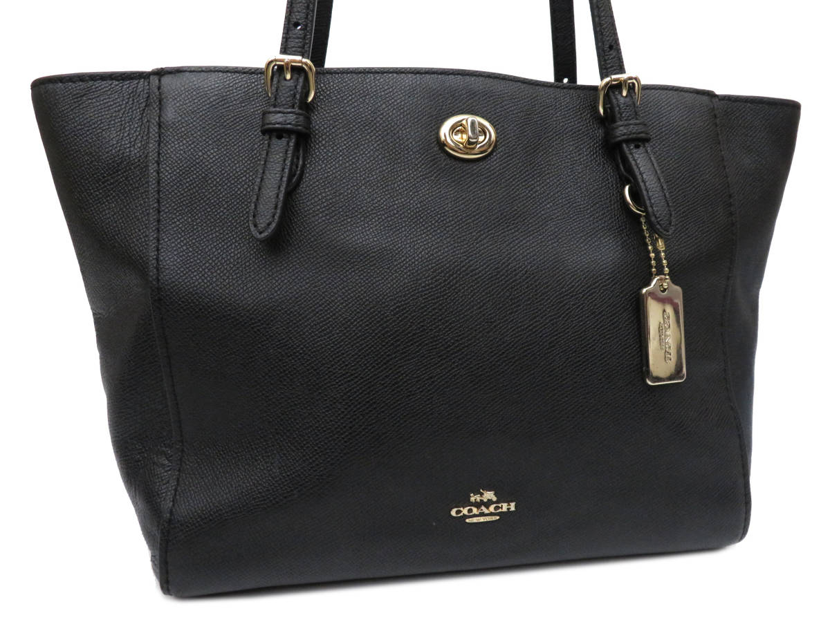 5960 COACH コーチ ターンロック金具 クロスビー キャリーオール 
