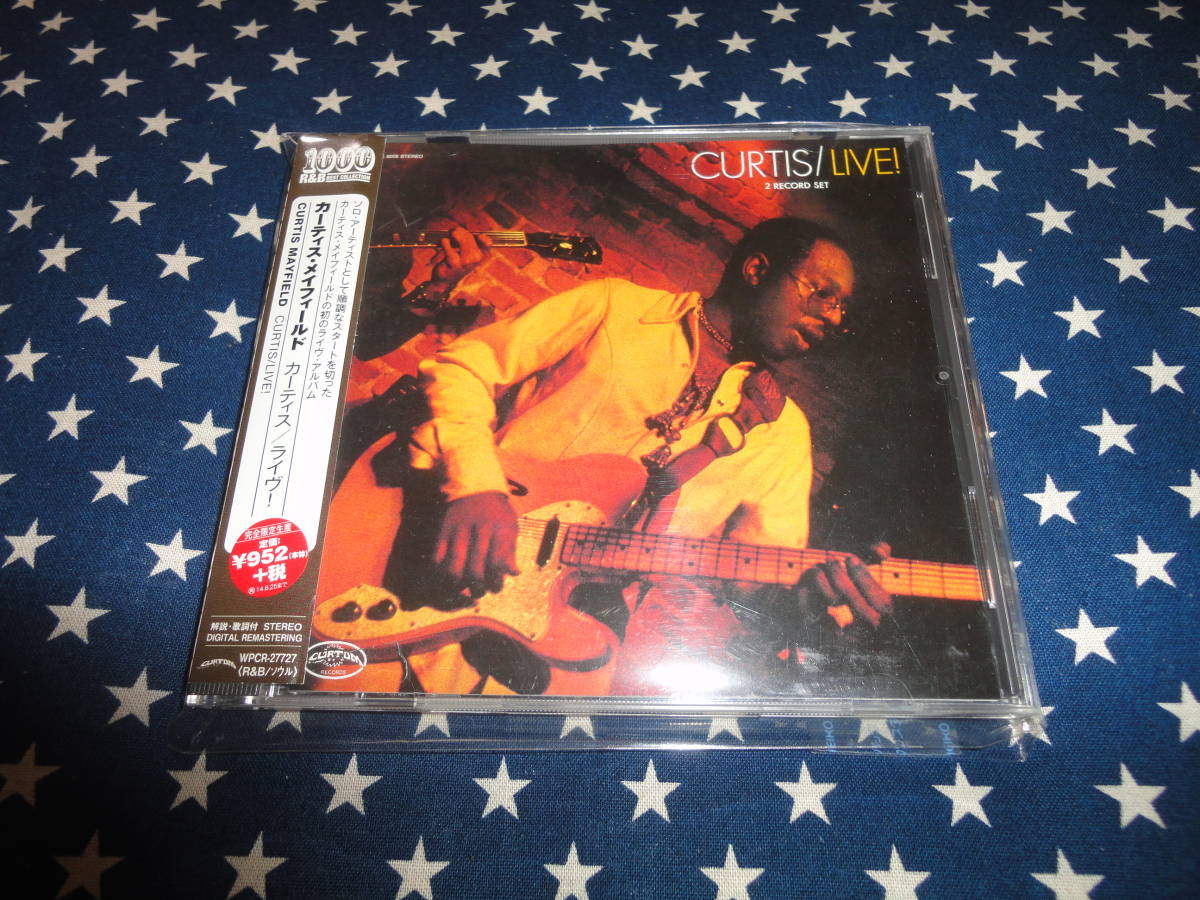 Curtis - Mayfield ⁄ | Live! – Curtis⁄Live! Vinyl CURTIS & Live