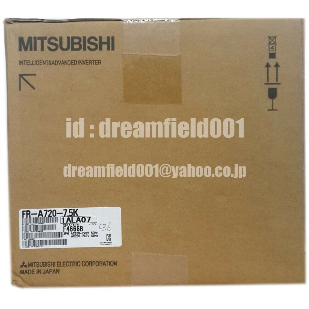 低価，定番 東京発 代引可 MITSUBISHI/ 三菱 インバーター FR-A720-7.5K ６ヶ月保証(その他)｜売買されたオークション情報、yahooの商品情報をアーカイブ公開 - オークファン その他