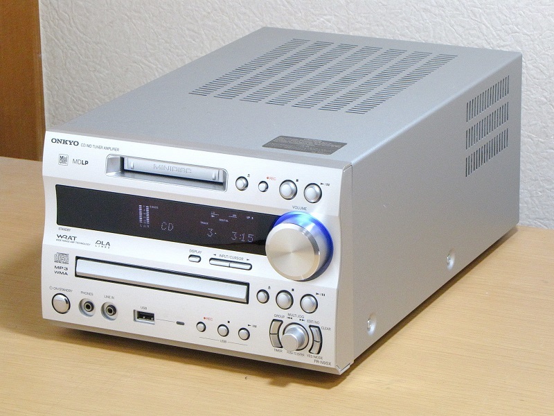 ONKYO CD/MDコンポ FR-N9SX ONKYO FR-N9SX コンポ CD・MDシステム