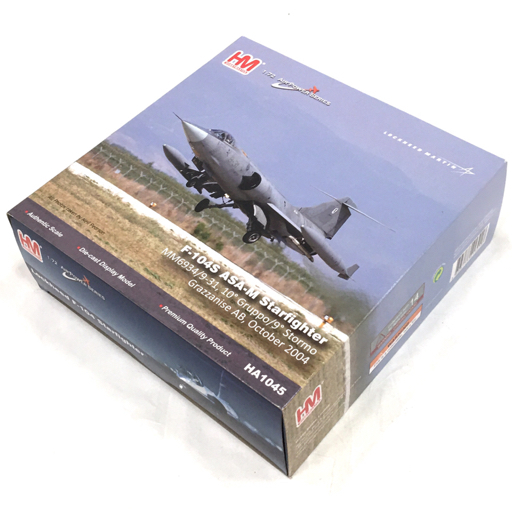 【新品，格安】 ホビーマスター 1/72スケール AIR POWER SERIES Lockheed F-104 スターファイター 模型 保存箱付き(軍用機)｜売買されたオークション情報、yahooの商品情報をアーカイブ公開 - オークファン 軍用機