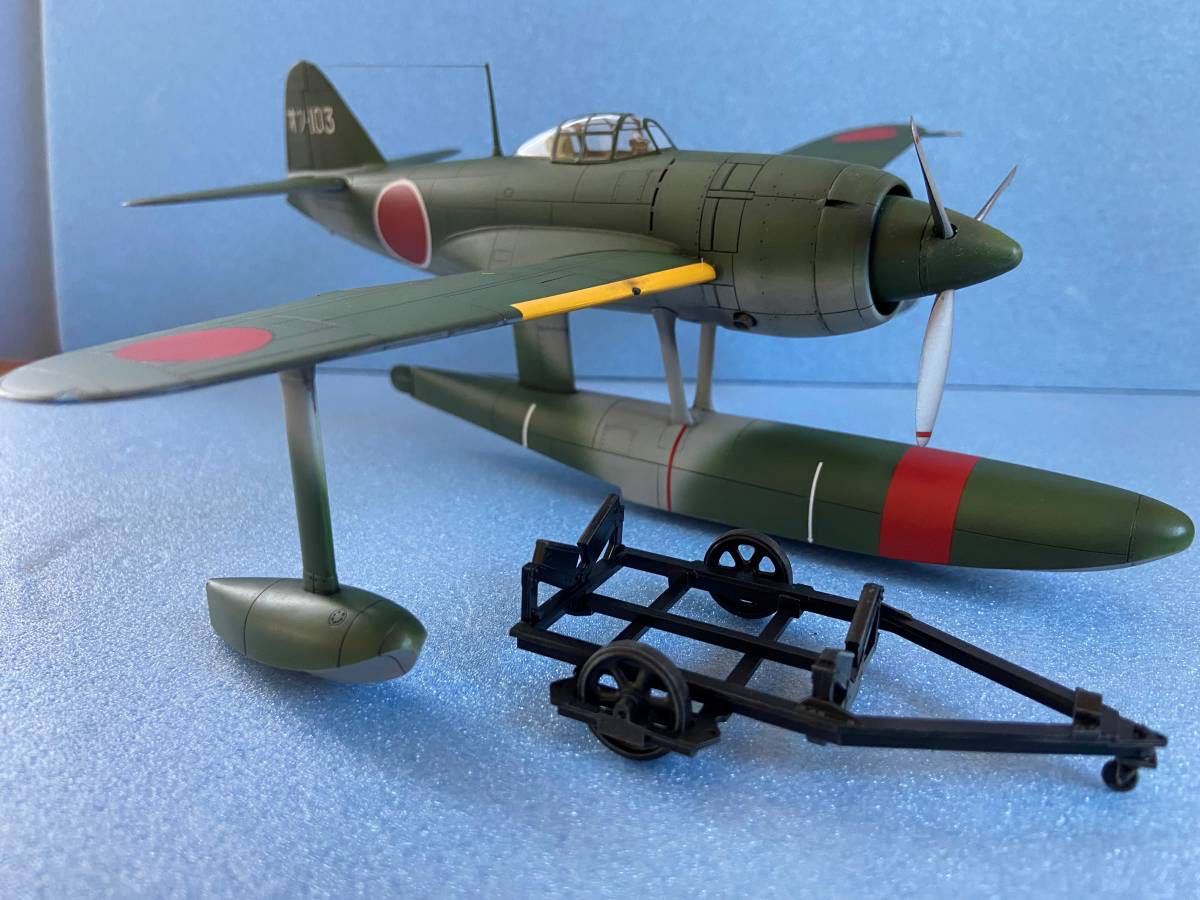 タミヤ 1 48 帝国海軍 川西 水上戦闘機 強風 11型 N1k1 完成品 完成品 売買されたオークション情報 Yahooの商品情報をアーカイブ公開 オークファン Aucfan Com