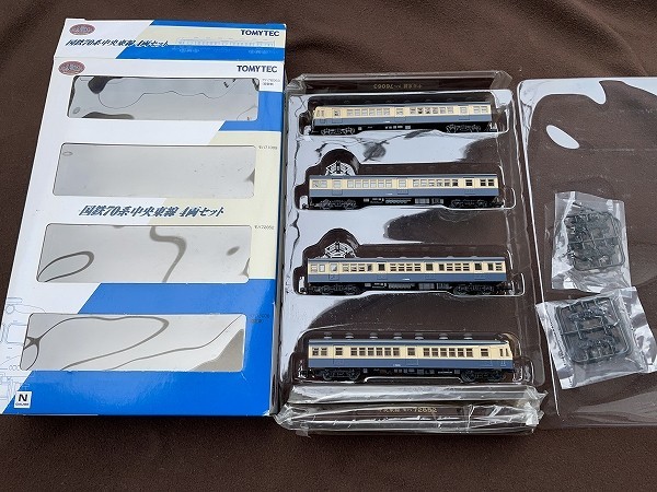 鉄道コレクション 国鉄 70系 中央東線 4両セット／鉄コレ tomytec Wk6v