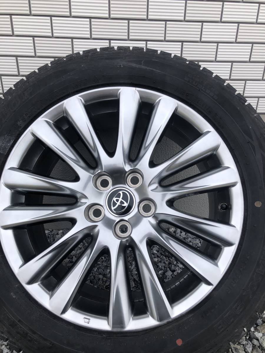 トヨタ 純正 60ハリアー アルミ ホイール 7.5J×18 +45 PCD 114.3 トヨタ 純正 60ハリアー アルミ ホイール 7.5J×18 +45 PCD 114.3